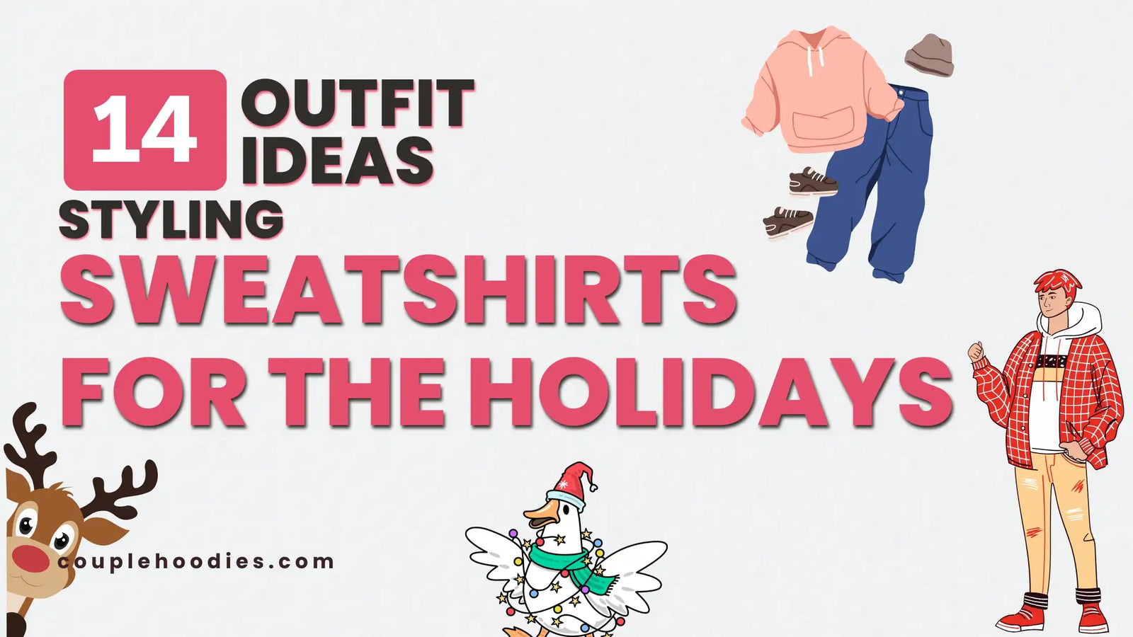 Styling Sweatshirts for the Holidays: 14 Outfit Ideas