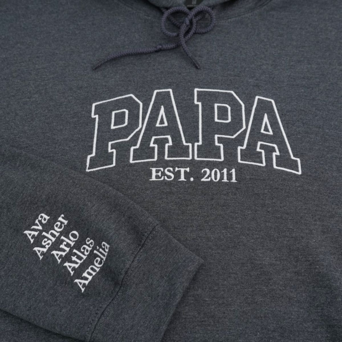 Sweats à capuche assortis brodés personnalisés avec ange et chat démon pour couples