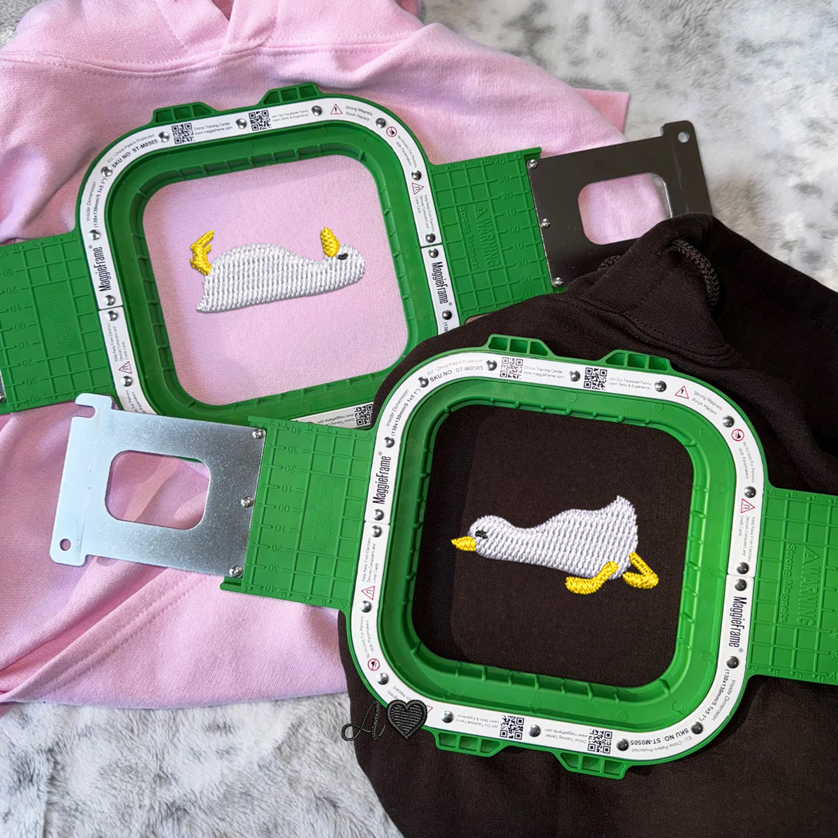 Individuell bestickte Sleepy Goose Passende Hoodies für Paare