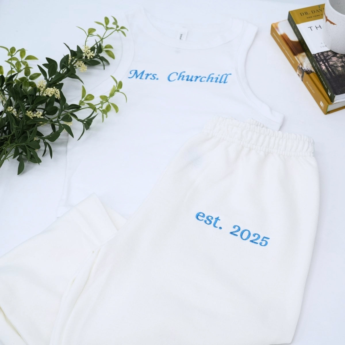 Sweats à capuche assortis brodés personnalisés avec ange et chat démon pour couples