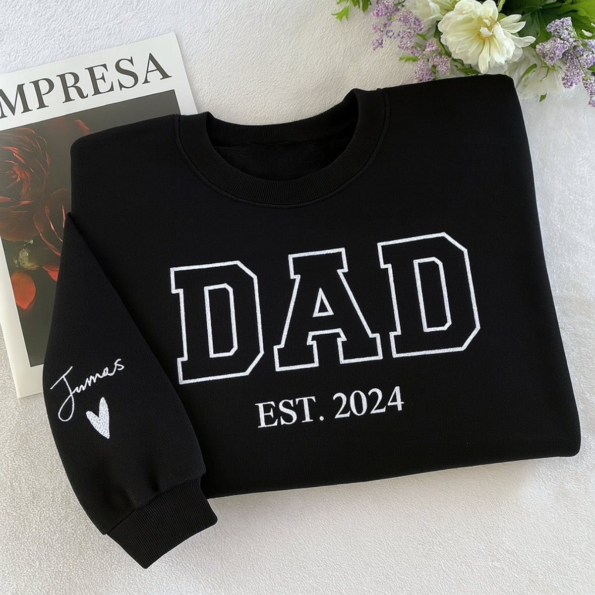 Sweats à capuche assortis brodés personnalisés avec ange et chat démon pour couples