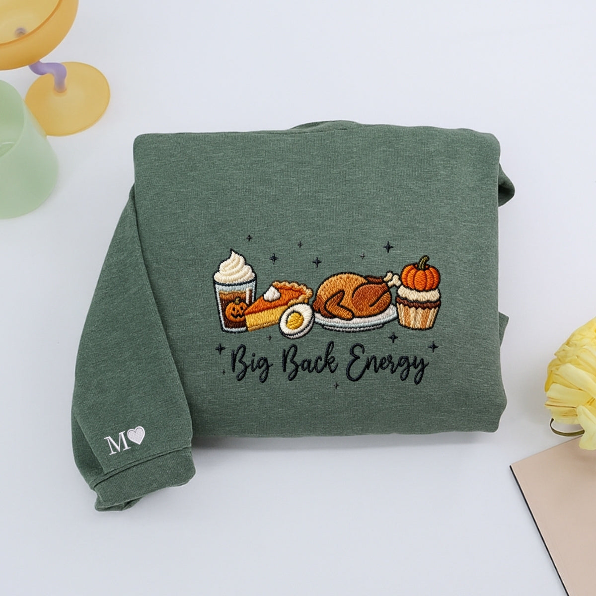 Individuell bestickte Engel- und Dämonenkatze-Kapuzenpullover für Paare