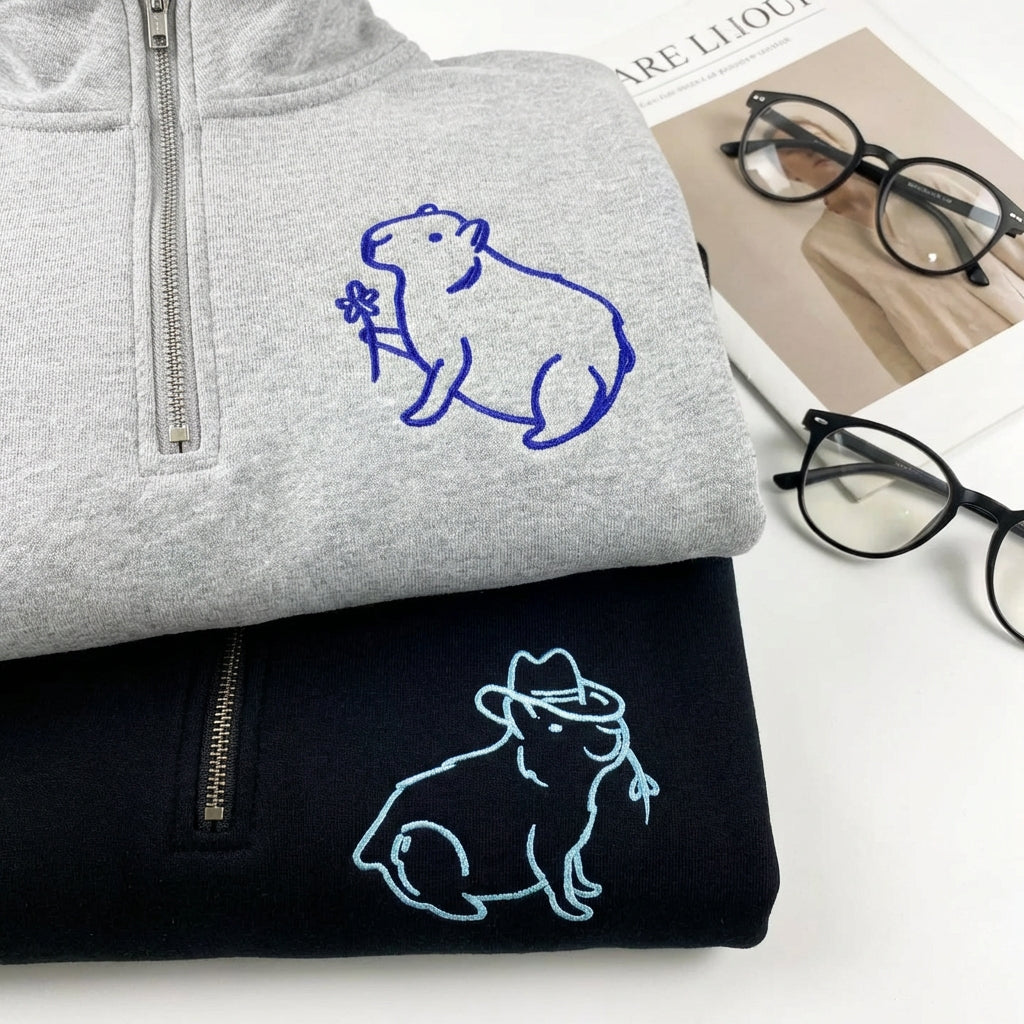 Somebody Somebody's Problem Paare benutzerdefinierte bestickte passende Hoodies für Paare