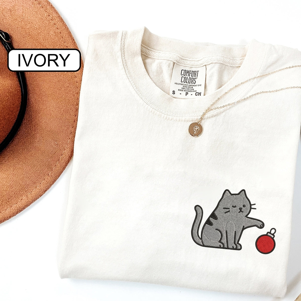 Individuell bestickte Engel- und Dämonenkatze-Kapuzenpullover für Paare