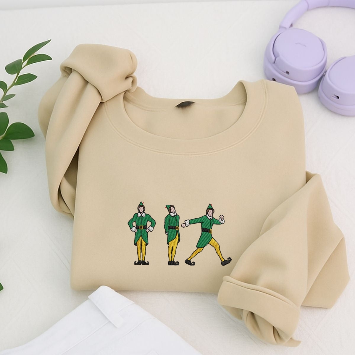 Individuell bestickte Engel- und Dämonenkatze-Kapuzenpullover für Paare