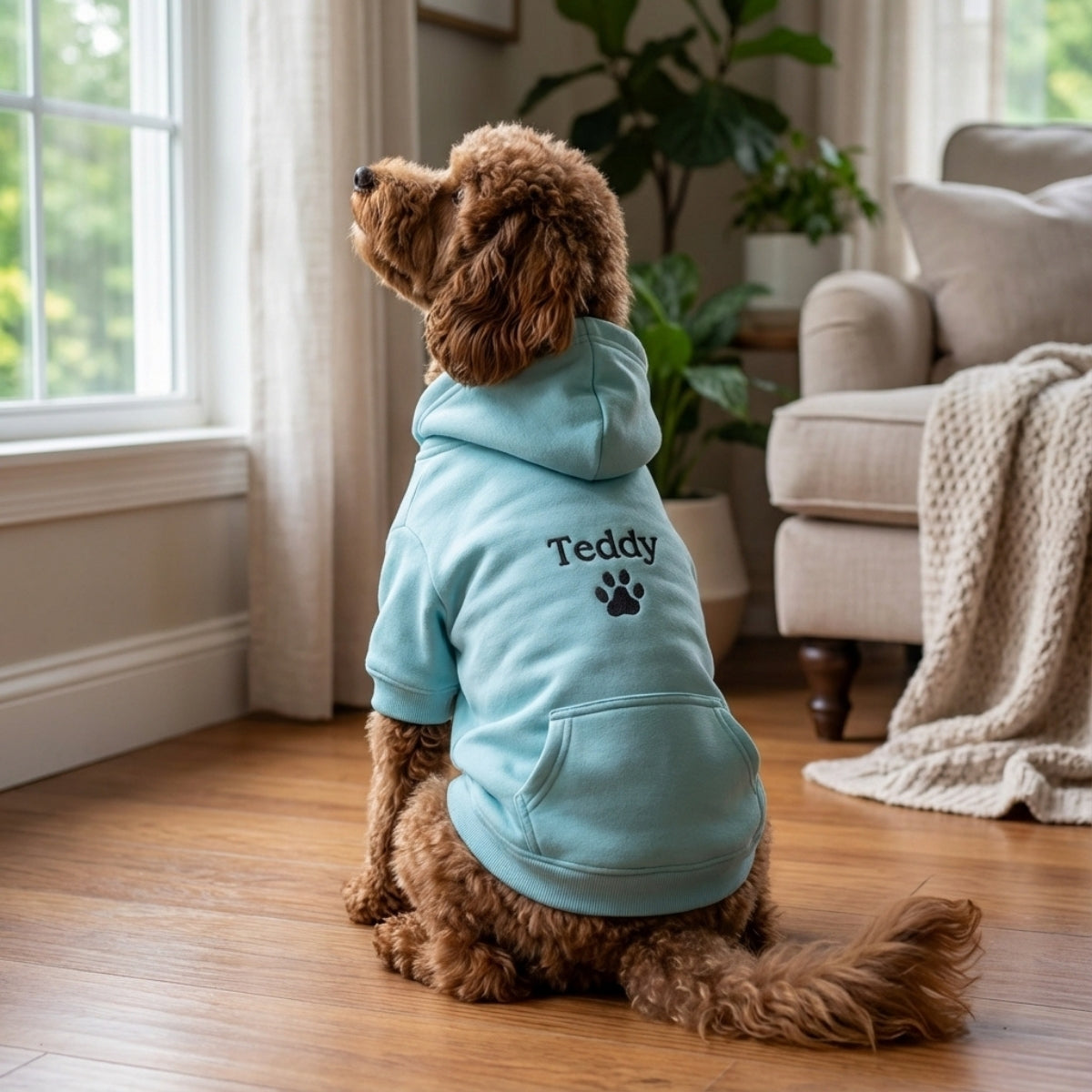 Sweats à capuche assortis brodés personnalisés avec ange et chat démon pour couples