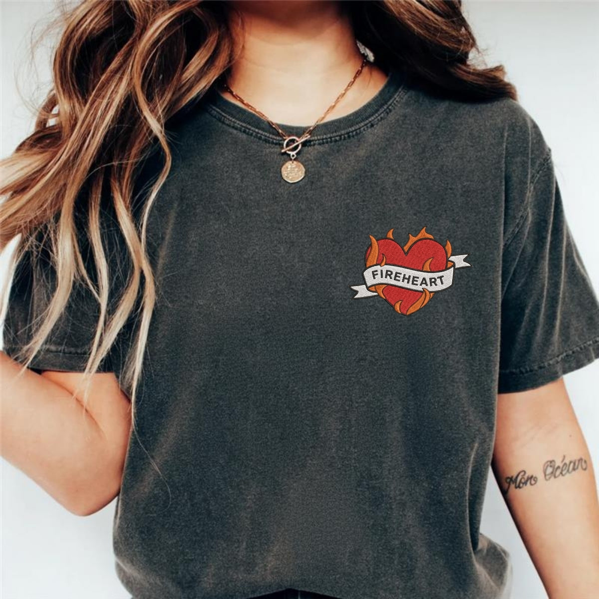 Individuell bestickte Engel- und Dämonenkatze-Kapuzenpullover für Paare