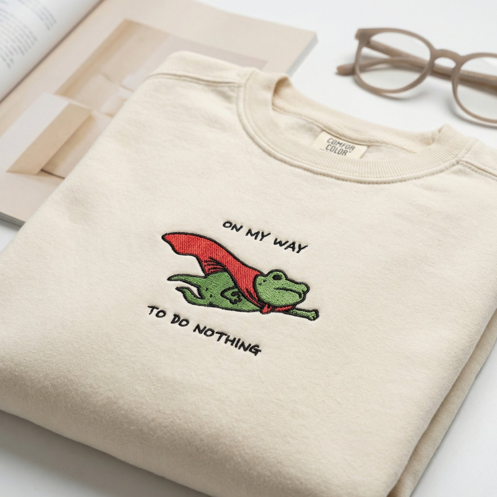 Individuell bestickte Engel- und Dämonenkatze-Kapuzenpullover für Paare