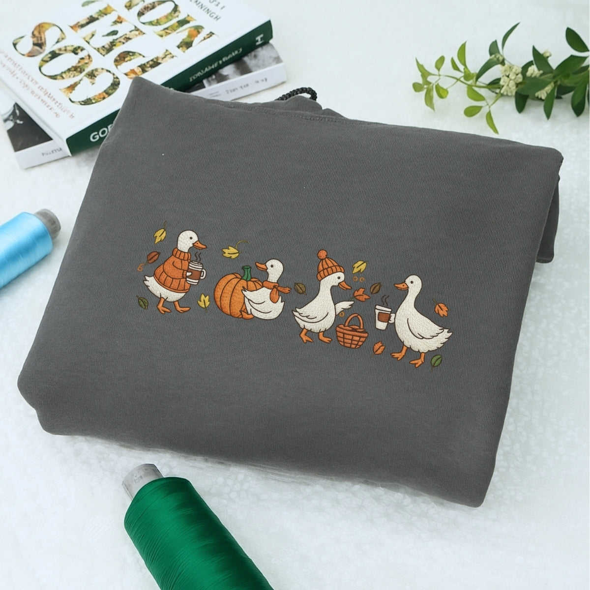 Sweats à capuche assortis brodés personnalisés avec ange et chat démon pour couples