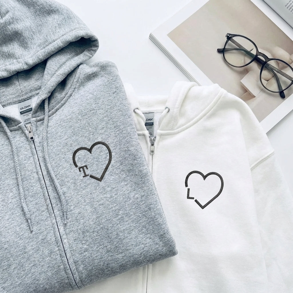 Somebody Somebody's Problem Paare benutzerdefinierte bestickte passende Hoodies für Paare