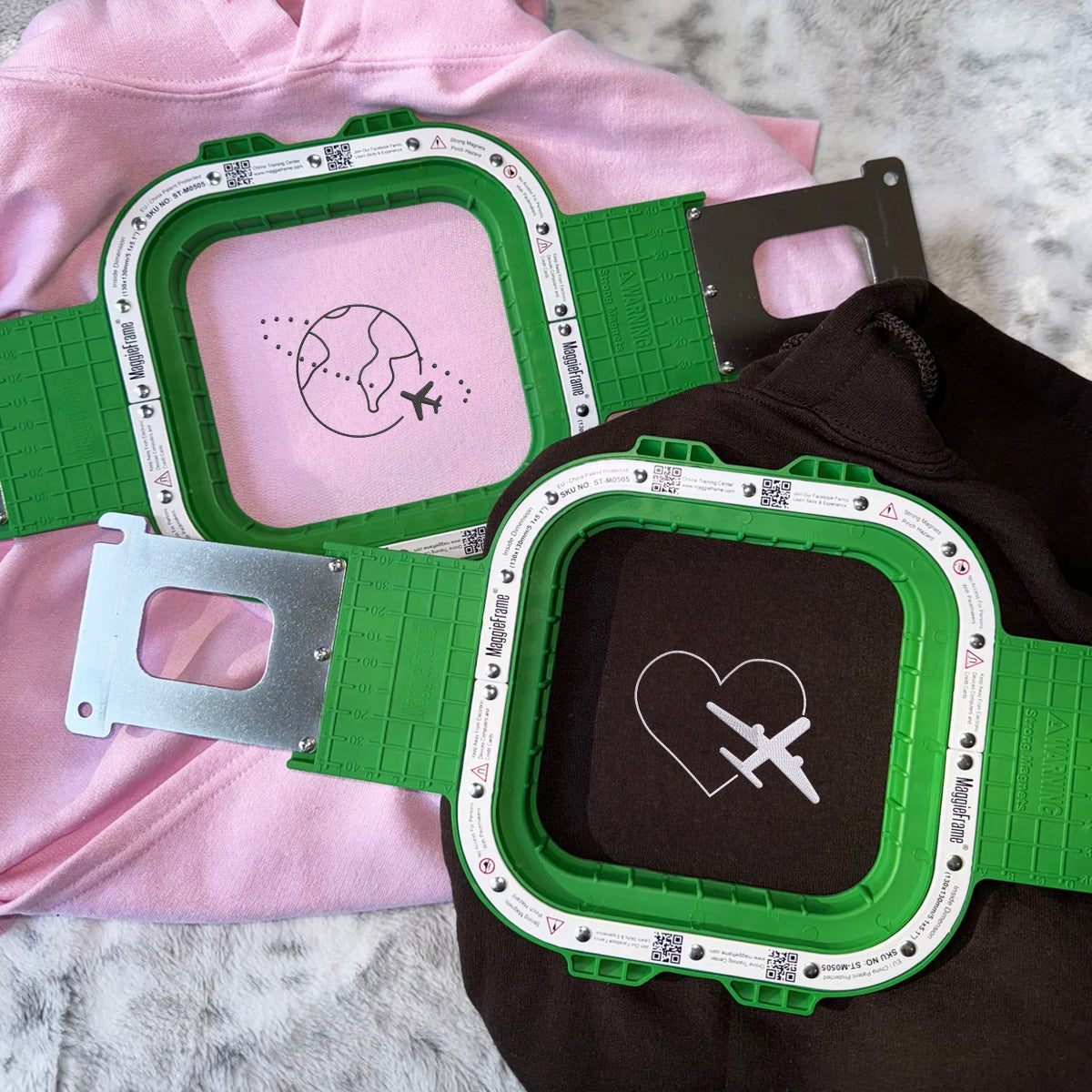 Individuell bestickte Love Travelling Passende Hoodies für Paare