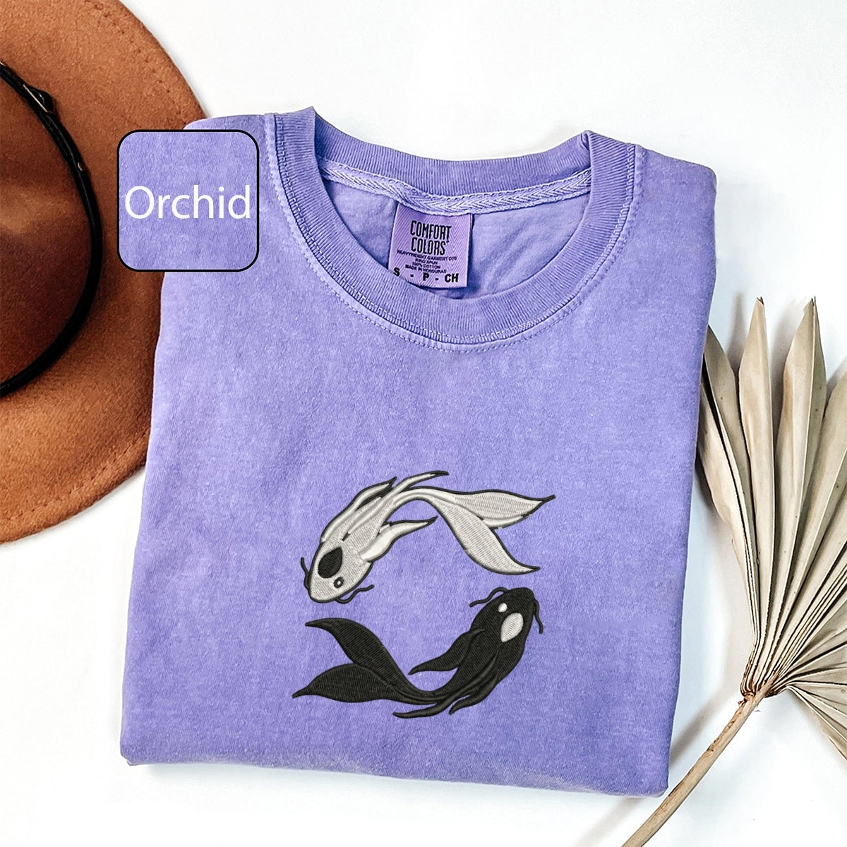 Individuell bestickte Engel- und Dämonenkatze-Kapuzenpullover für Paare