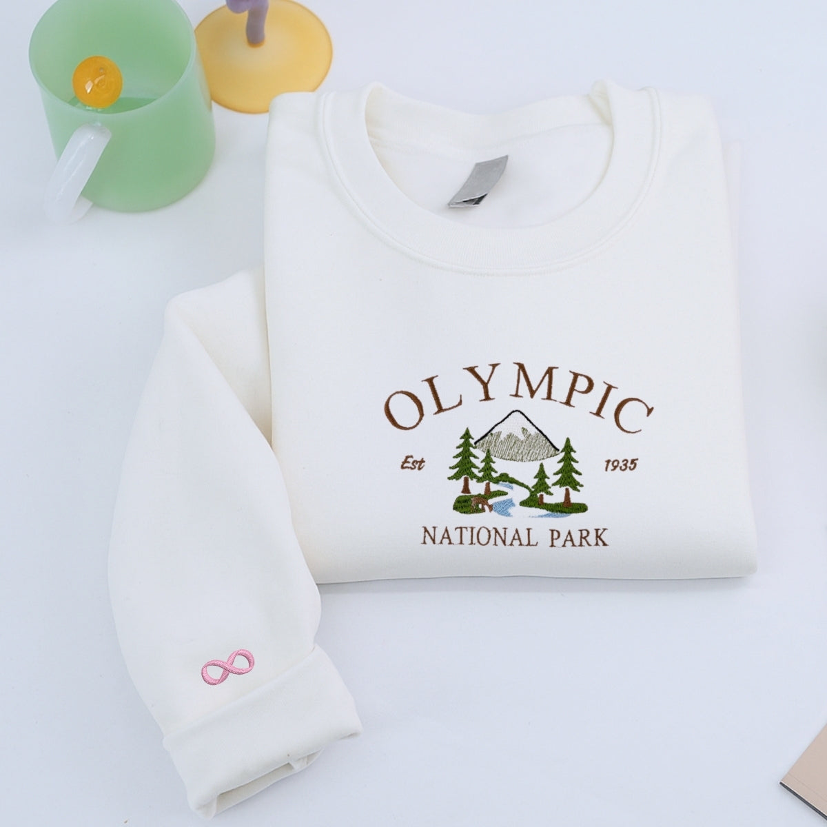 Sweats à capuche assortis brodés personnalisés avec ange et chat démon pour couples