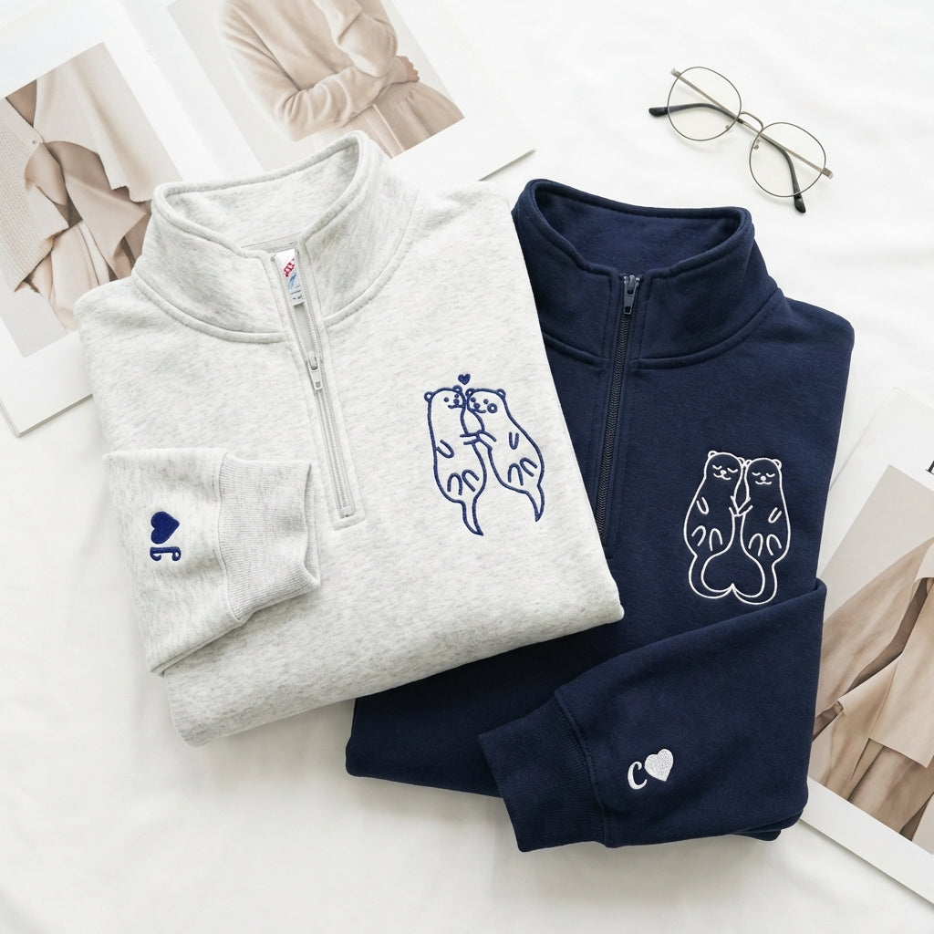 Somebody Somebody's Problem Paare benutzerdefinierte bestickte passende Hoodies für Paare