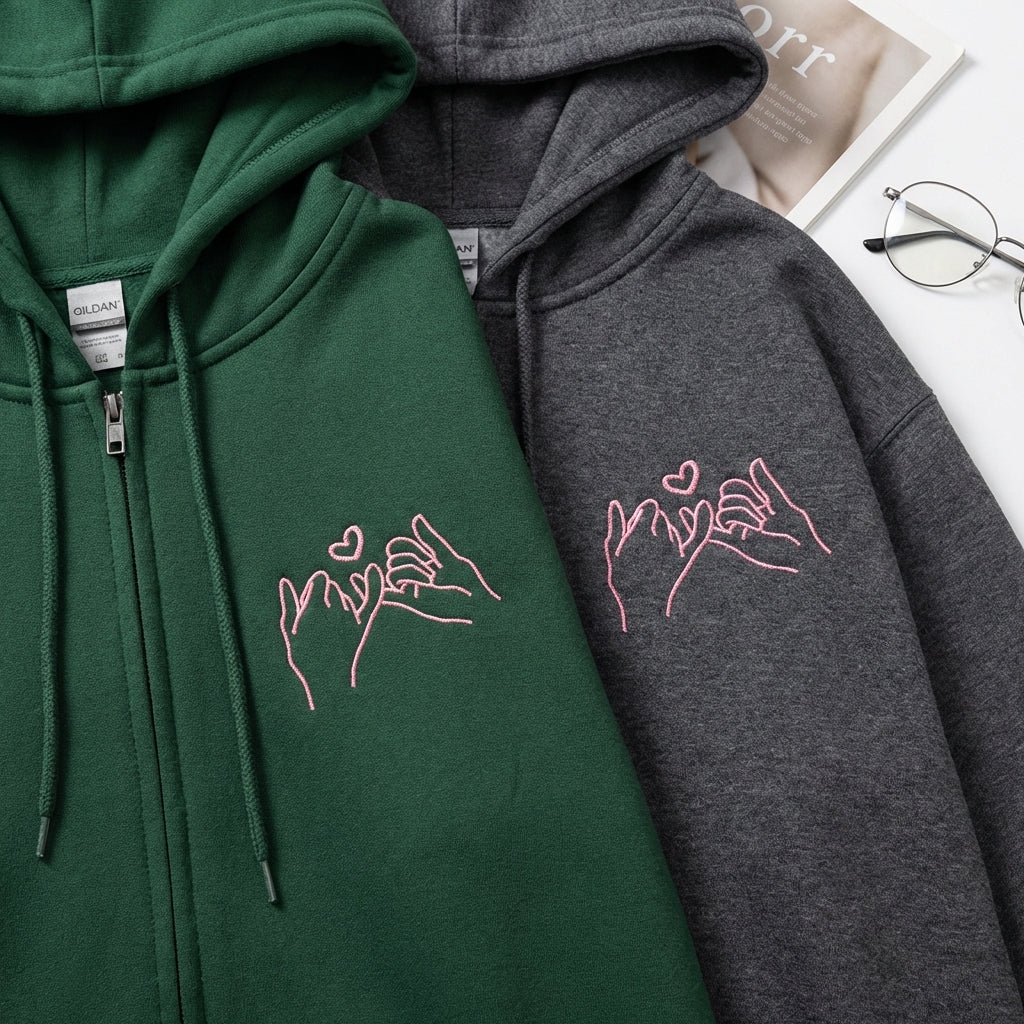 Somebody Somebody's Problem Paare benutzerdefinierte bestickte passende Hoodies für Paare