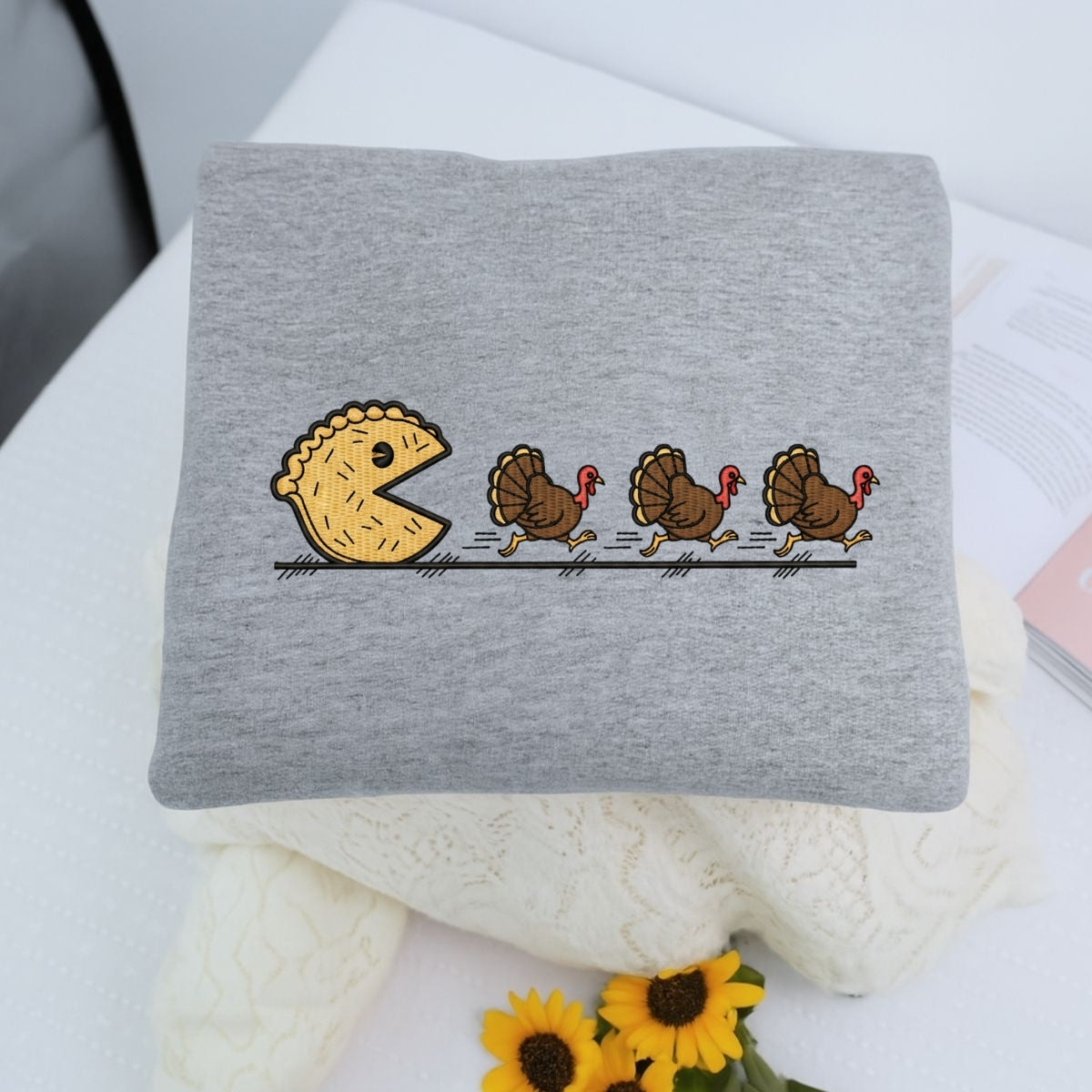 Sweats à capuche assortis brodés personnalisés avec ange et chat démon pour couples