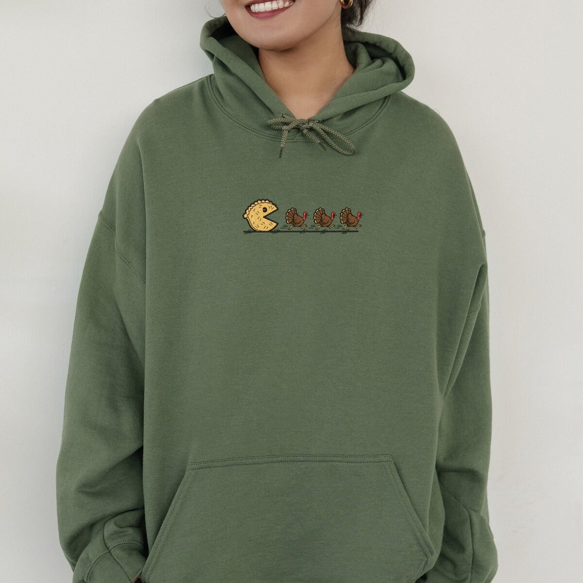 Sweats à capuche assortis brodés personnalisés avec ange et chat démon pour couples