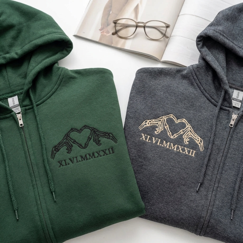 Somebody Somebody's Problem Paare benutzerdefinierte bestickte passende Hoodies für Paare