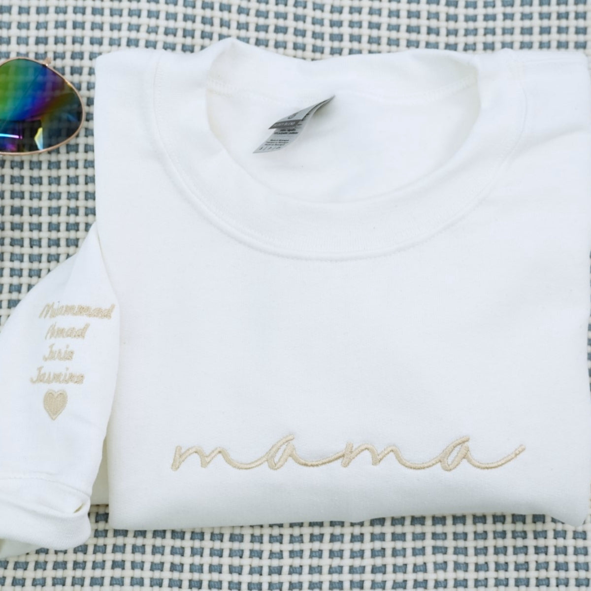 Individuell bestickte Engel- und Dämonenkatze-Kapuzenpullover für Paare