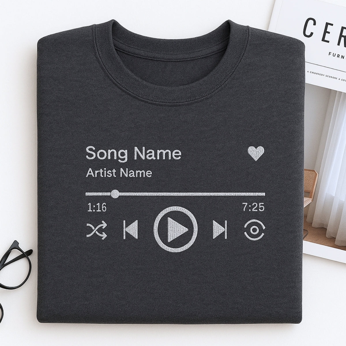 Individuell bestickte Engel- und Dämonenkatze-Kapuzenpullover für Paare