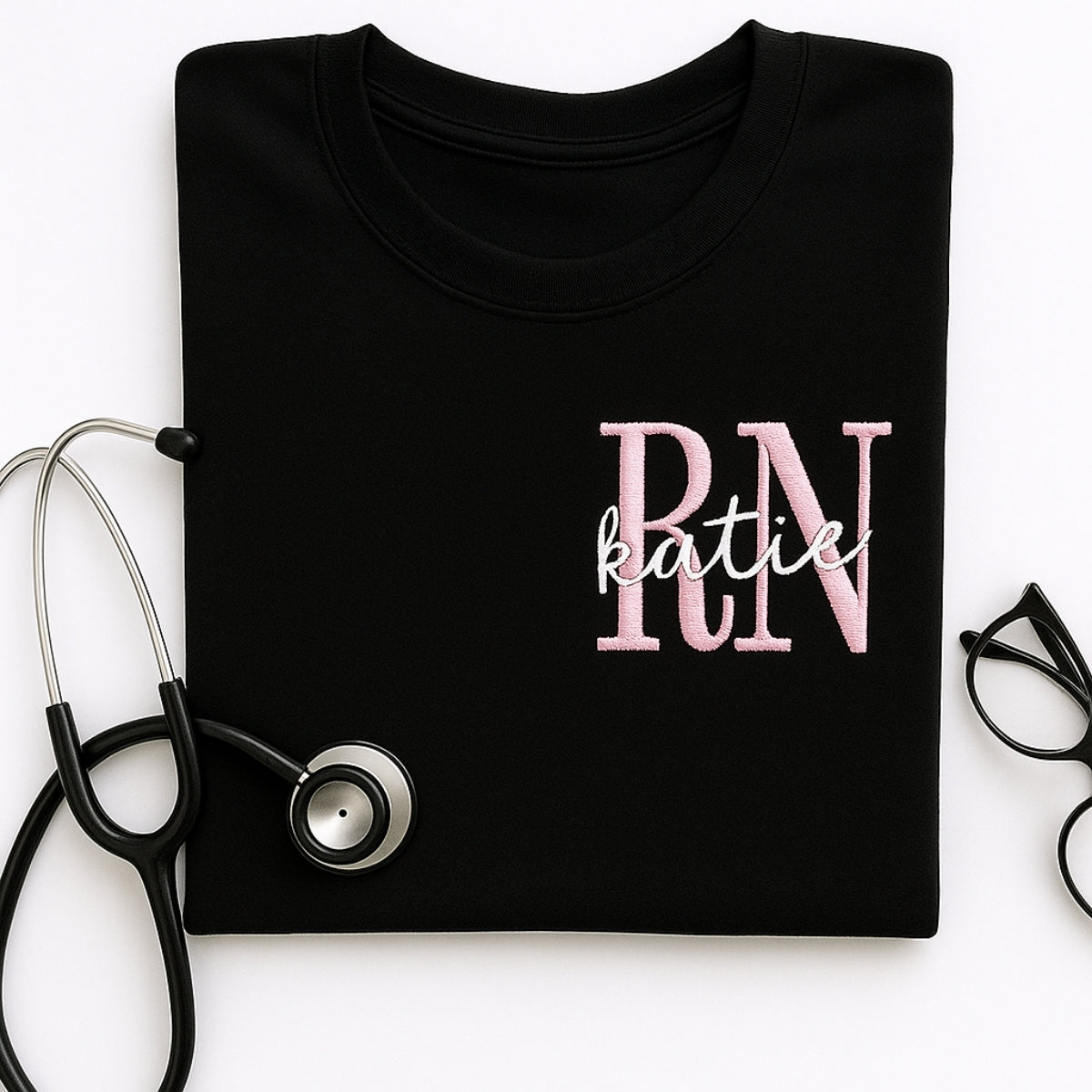 Individuell bestickte Engel- und Dämonenkatze-Kapuzenpullover für Paare