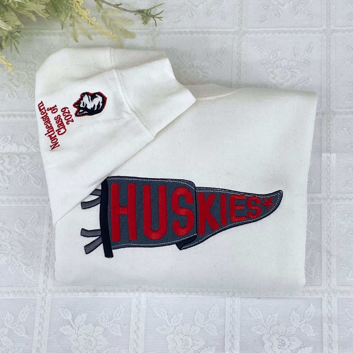 Custom Sport Team Hoodies - Team Mascot Embroidered Sweatshirts - Perfect School Spirit Gift