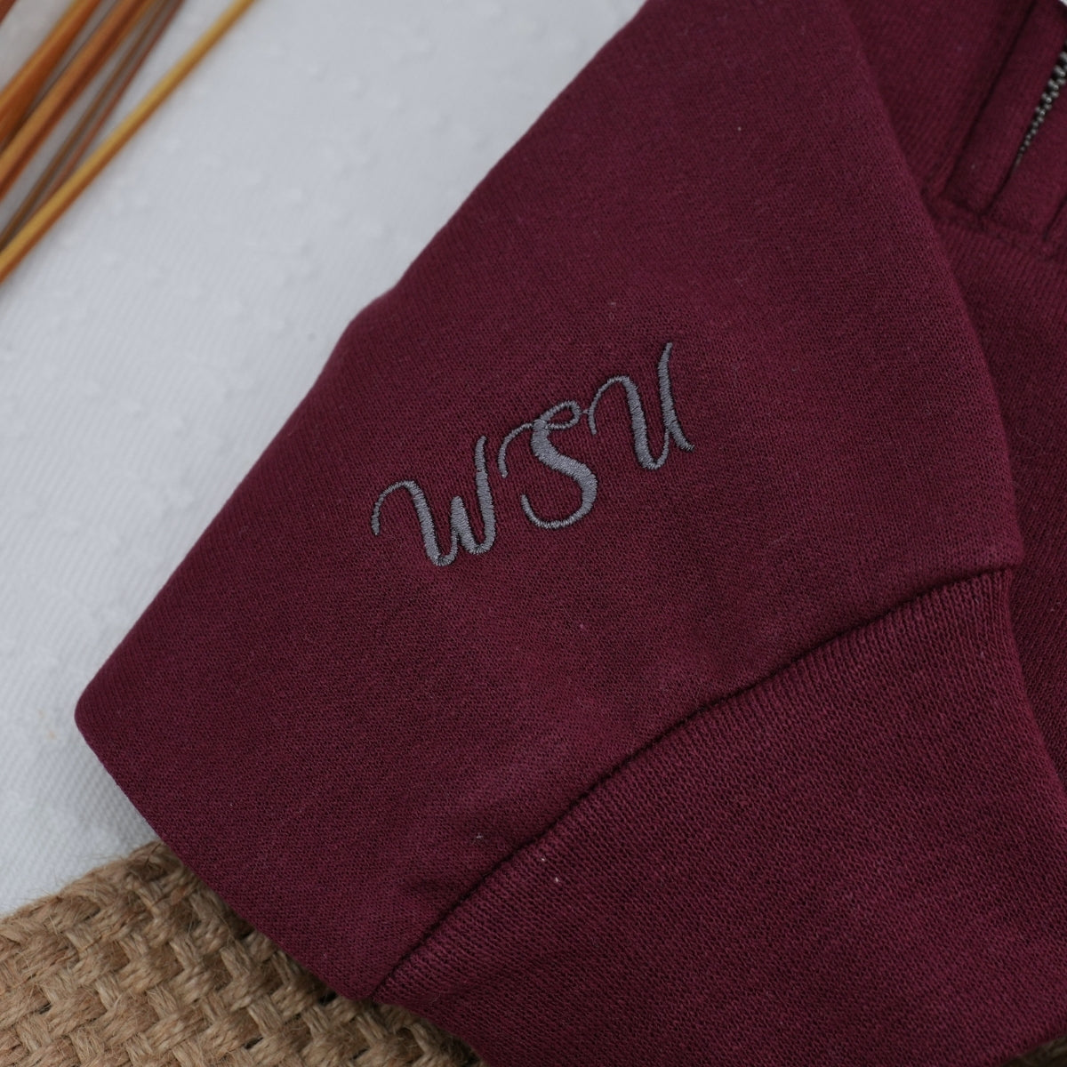 Individuell bestickte Engel- und Dämonenkatze-Kapuzenpullover für Paare