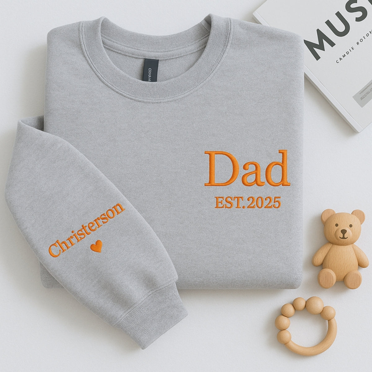 Individuell bestickte Engel- und Dämonenkatze-Kapuzenpullover für Paare