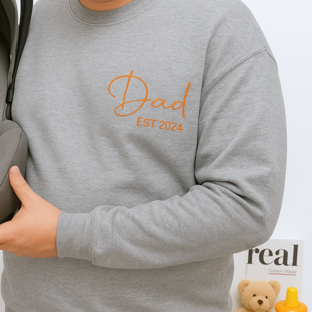 Individuell bestickte Engel- und Dämonenkatze-Kapuzenpullover für Paare