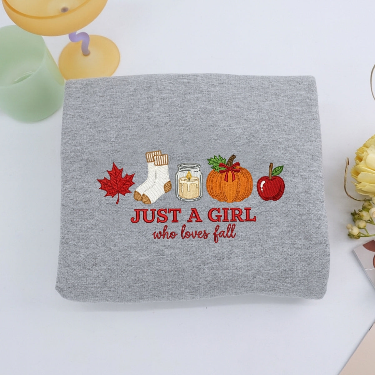 Individuell bestickte Engel- und Dämonenkatze-Kapuzenpullover für Paare