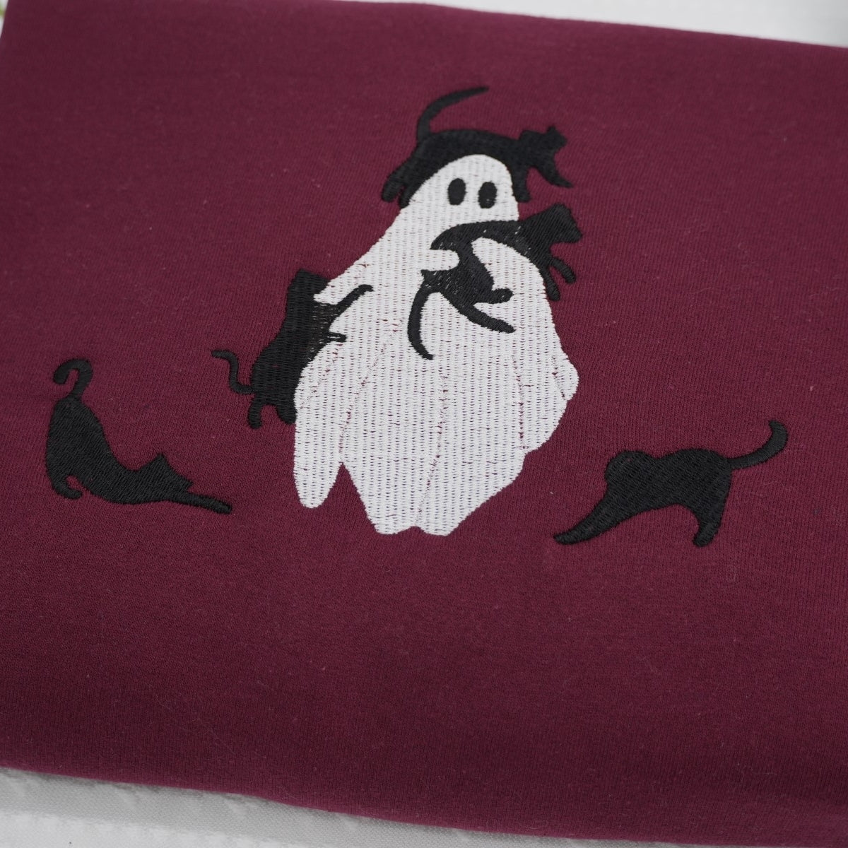 Sweats à capuche assortis brodés personnalisés avec ange et chat démon pour couples