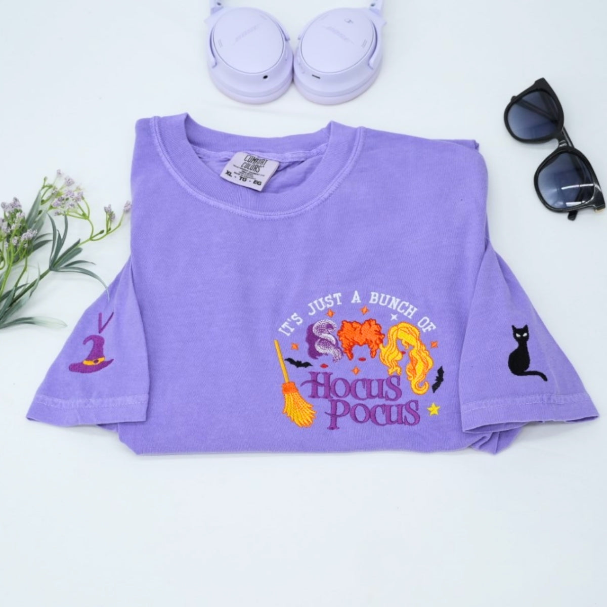 Sweats à capuche assortis brodés personnalisés avec ange et chat démon pour couples