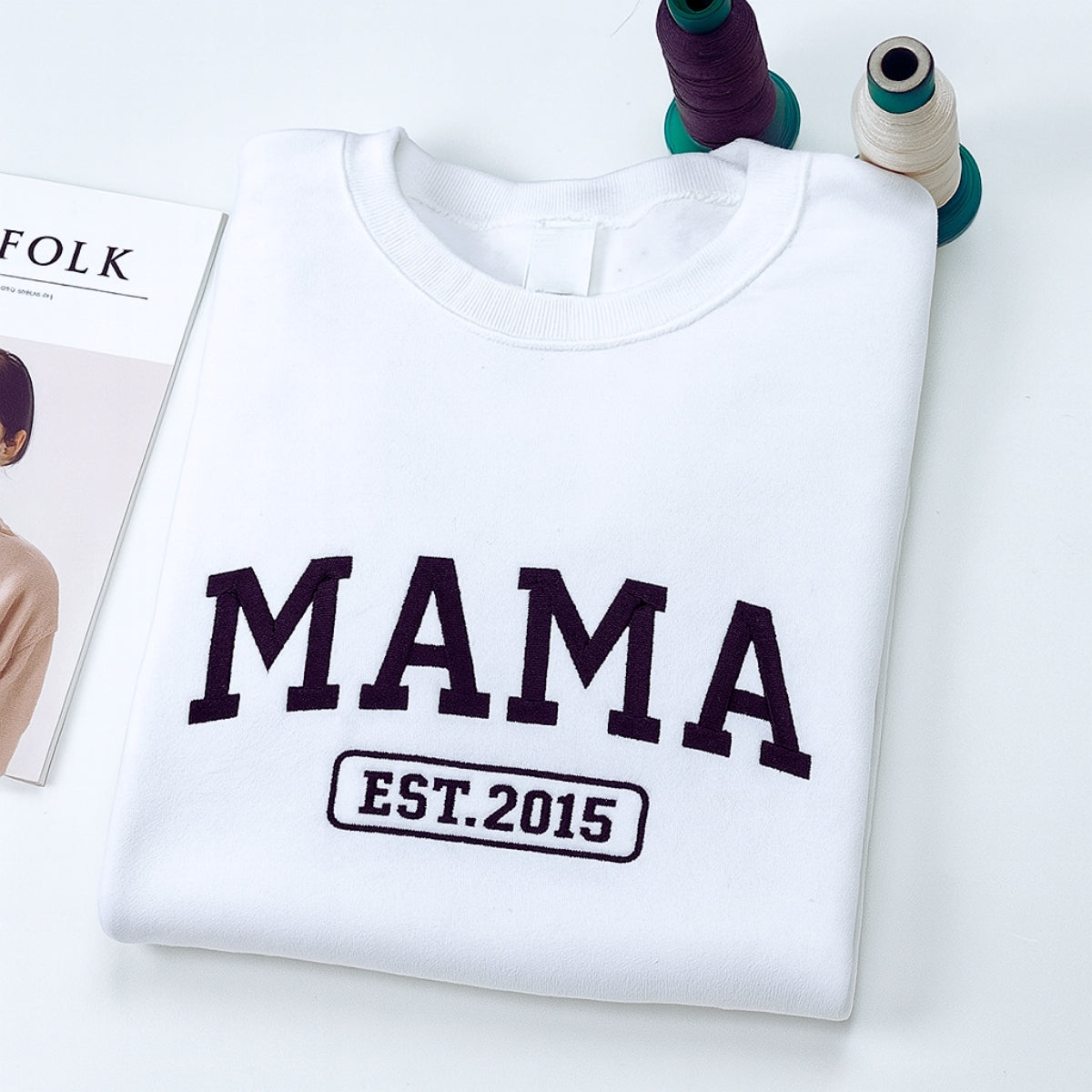 Individuell bestickte Engel- und Dämonenkatze-Kapuzenpullover für Paare