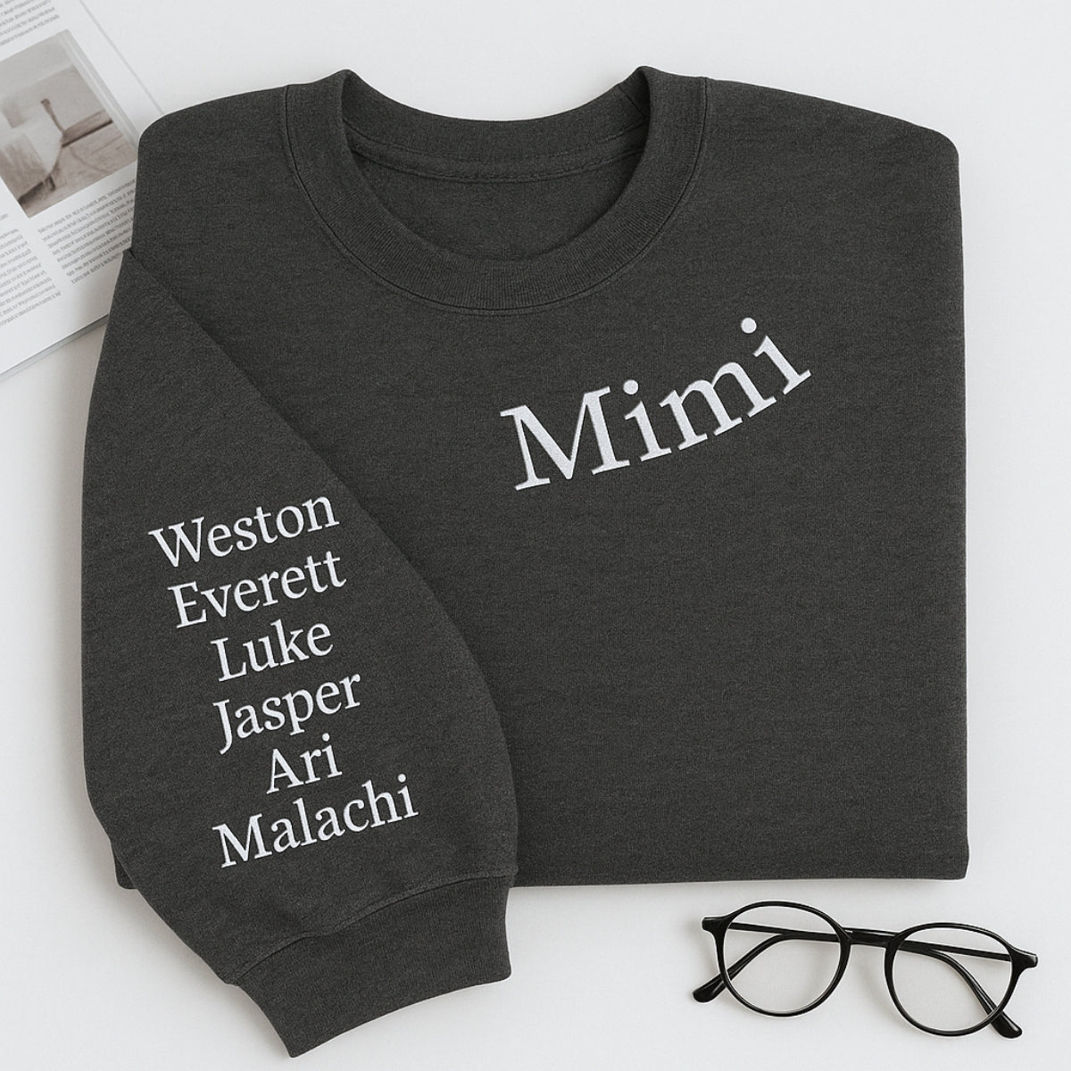 Individuell bestickte Engel- und Dämonenkatze-Kapuzenpullover für Paare