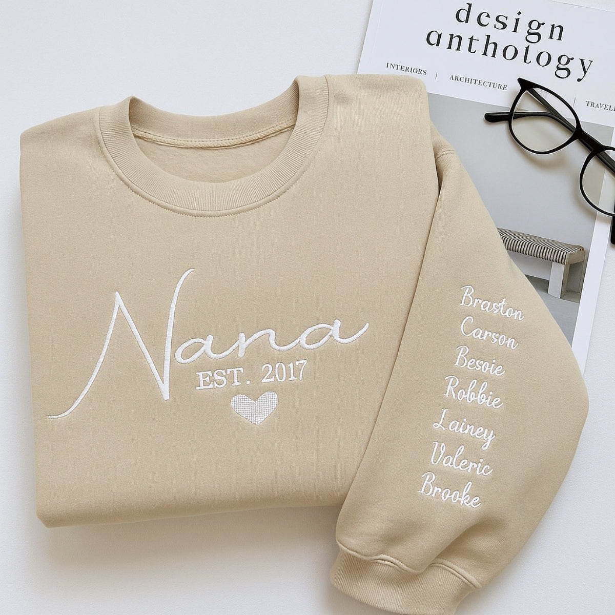 Individuell bestickte Engel- und Dämonenkatze-Kapuzenpullover für Paare