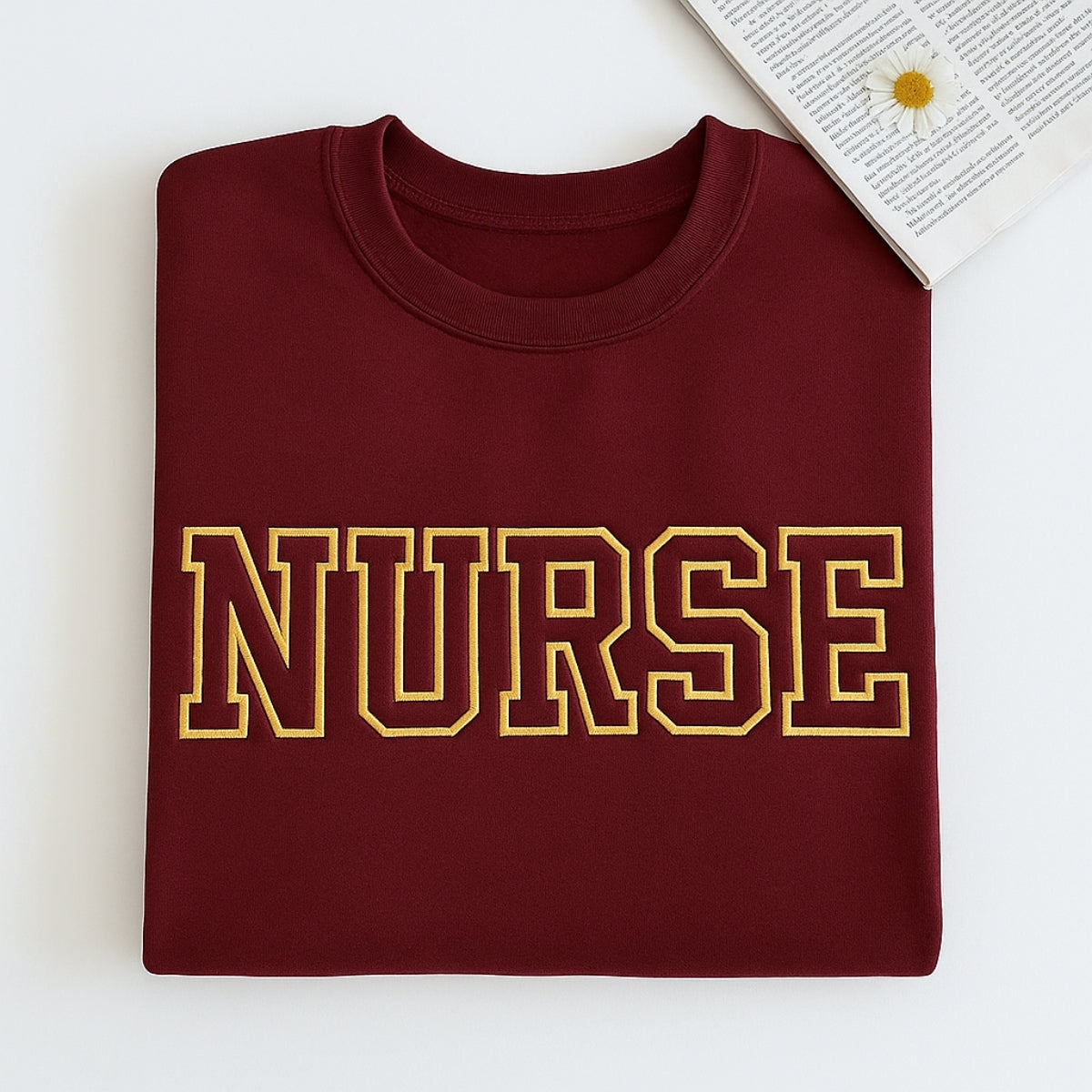 Nurse Custom Hoodies - Healthcare Embroidered Work Apparel - RN Appreciation Gift