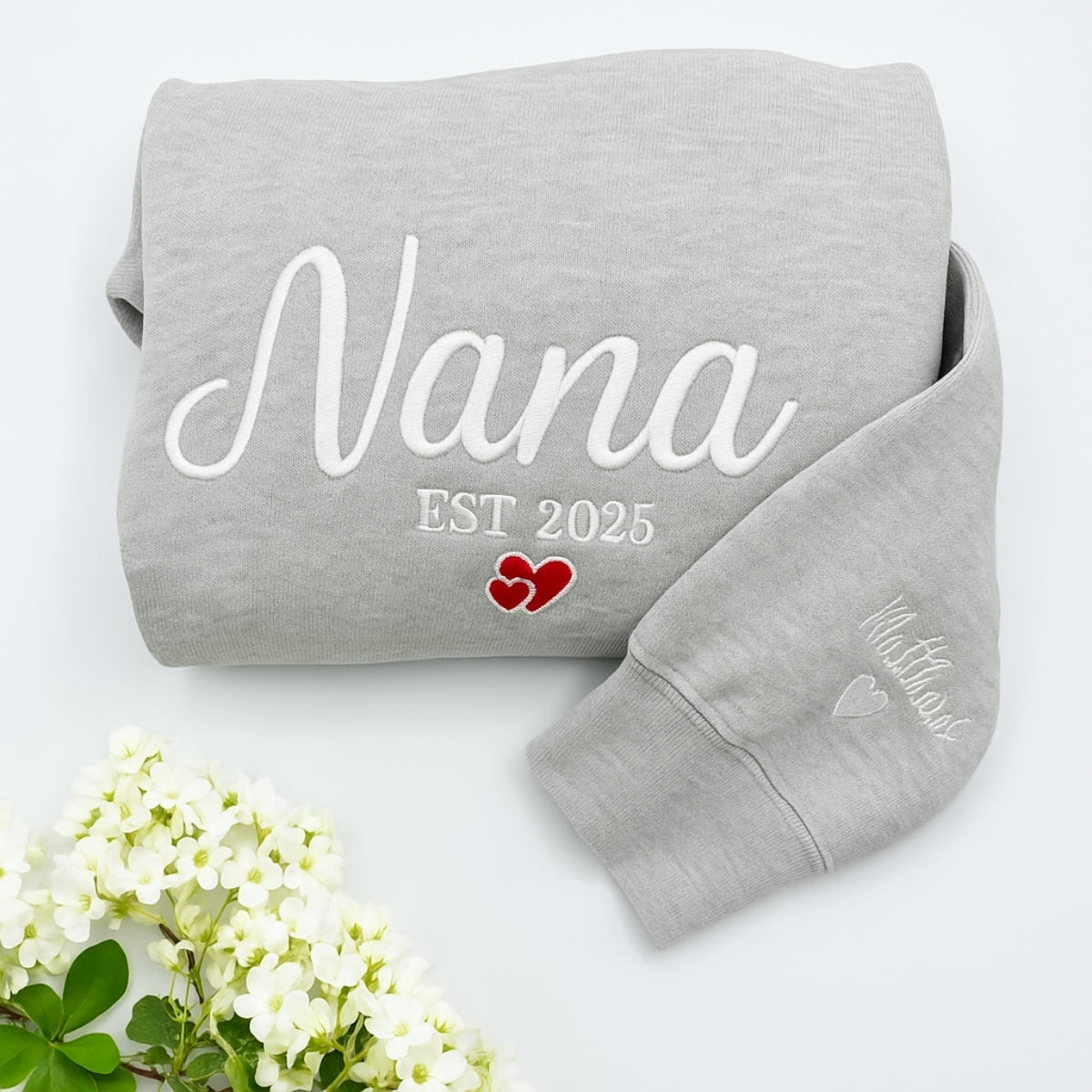 Individuell bestickte Engel- und Dämonenkatze-Kapuzenpullover für Paare