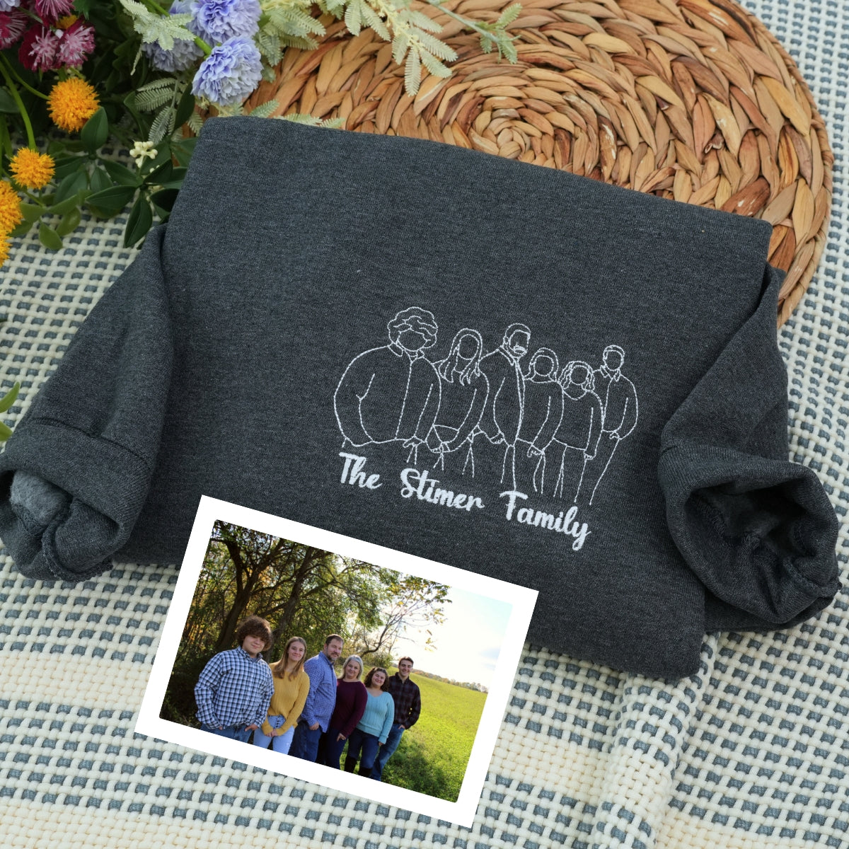 Sweats à capuche brodés personnalisés avec images