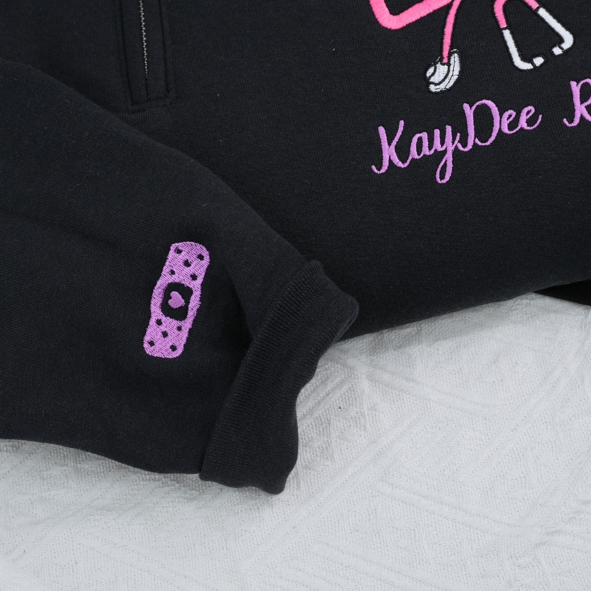 Sweats à capuche assortis brodés personnalisés avec ange et chat démon pour couples