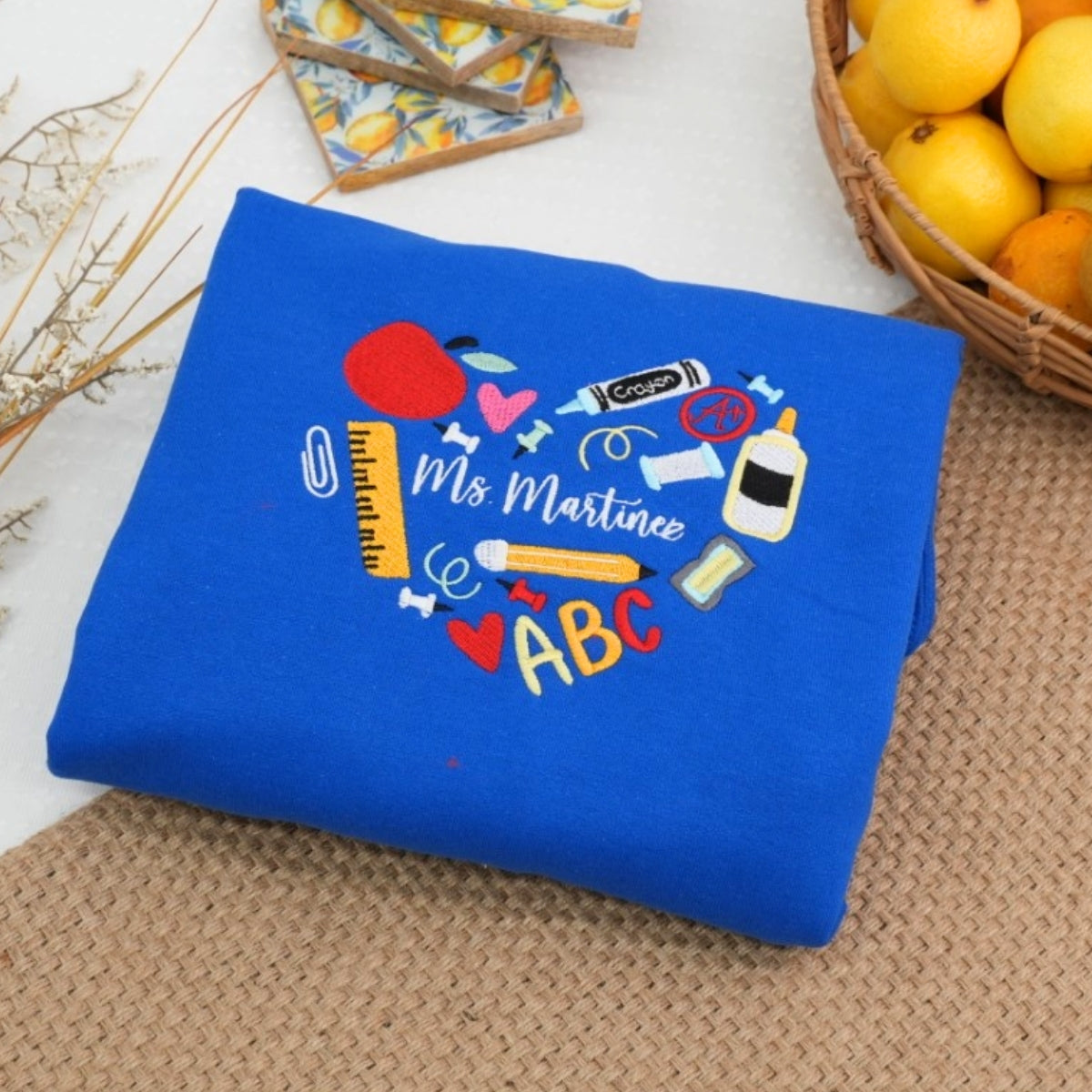 Individuell bestickte Engel- und Dämonenkatze-Kapuzenpullover für Paare