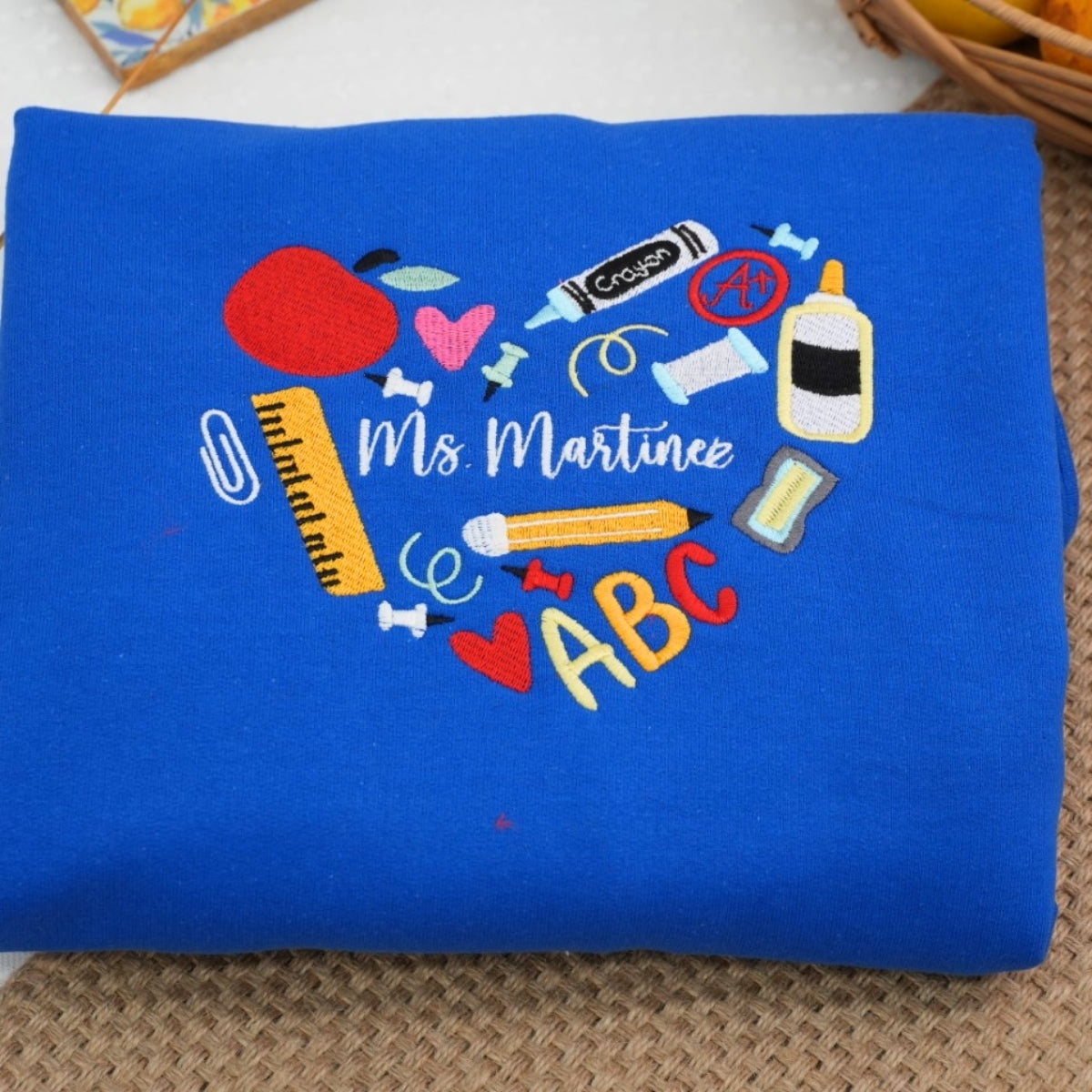 Individuell bestickte Engel- und Dämonenkatze-Kapuzenpullover für Paare