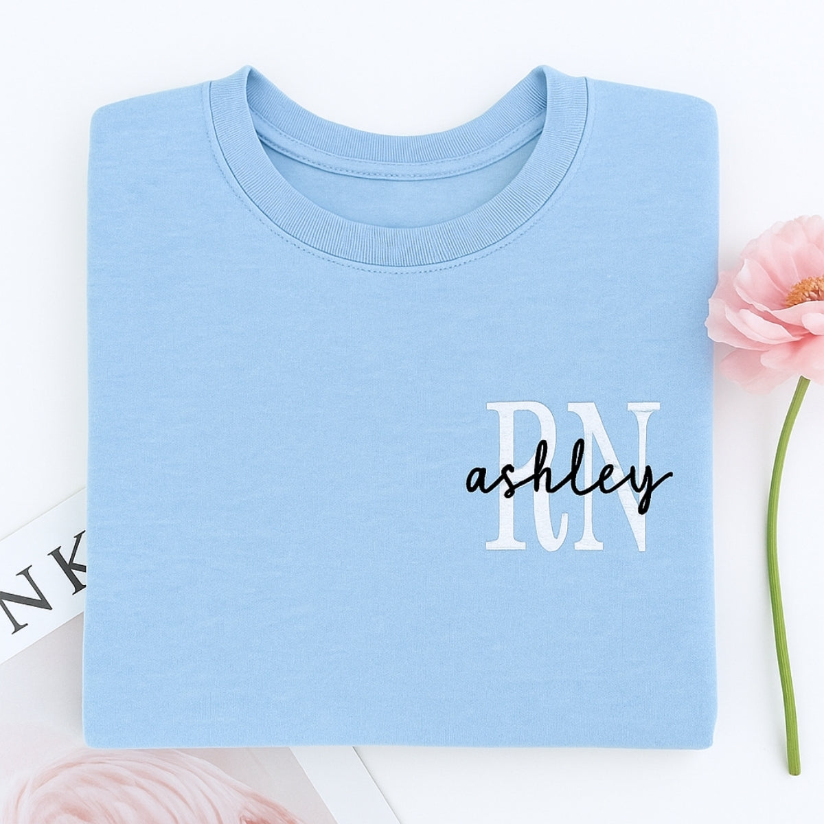 Individuell bestickte Engel- und Dämonenkatze-Kapuzenpullover für Paare