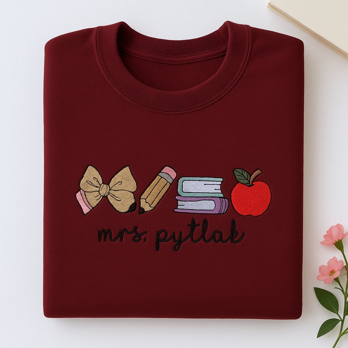 Individuell bestickte Engel- und Dämonenkatze-Kapuzenpullover für Paare