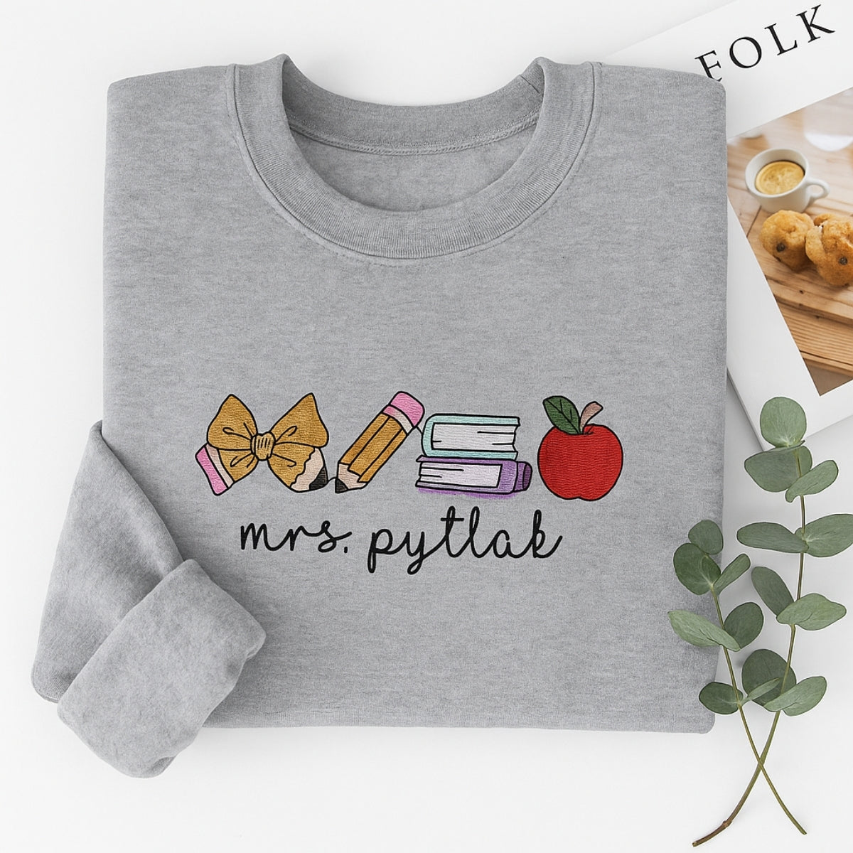 Individuell bestickte Engel- und Dämonenkatze-Kapuzenpullover für Paare