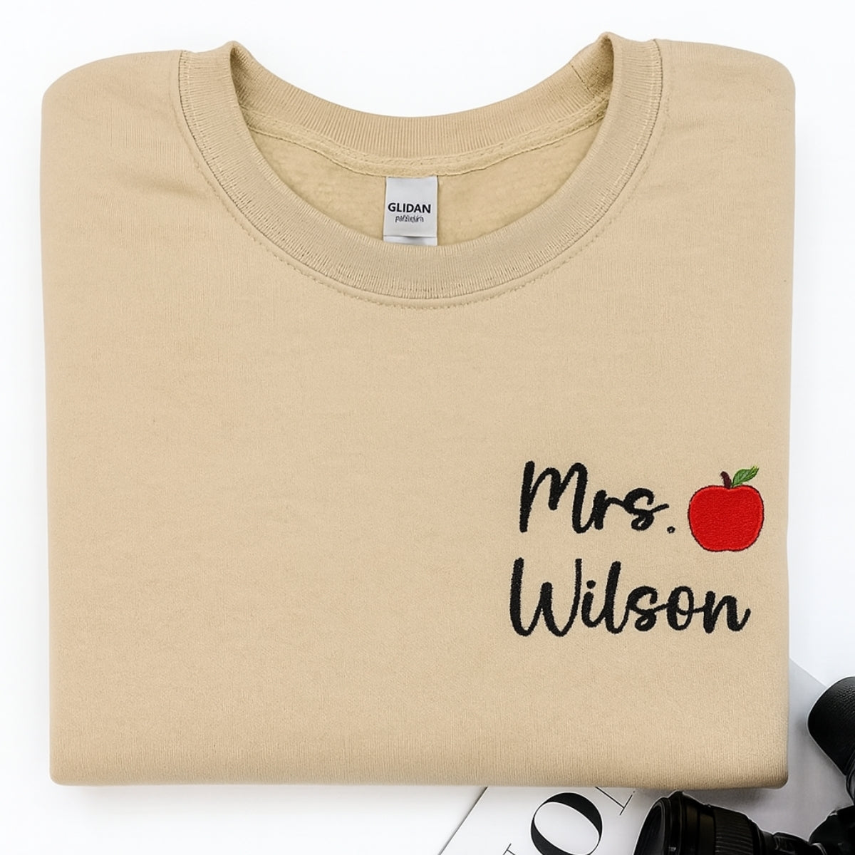 Individuell bestickte Engel- und Dämonenkatze-Kapuzenpullover für Paare