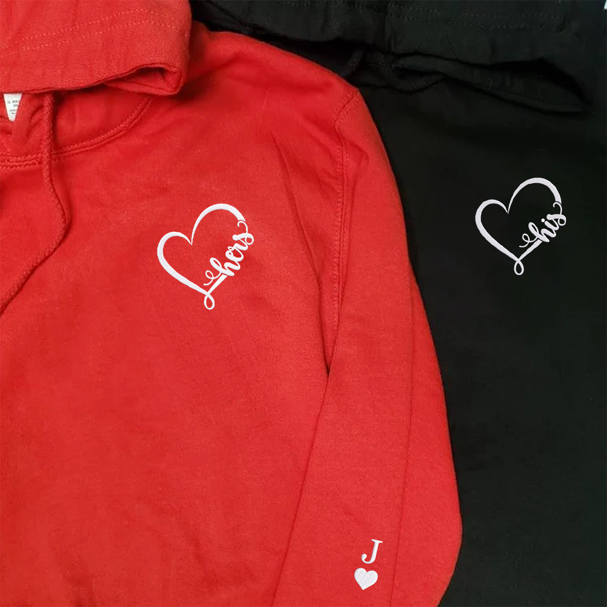 Individuell passende bestickte Hoodies für Sie und Ihn