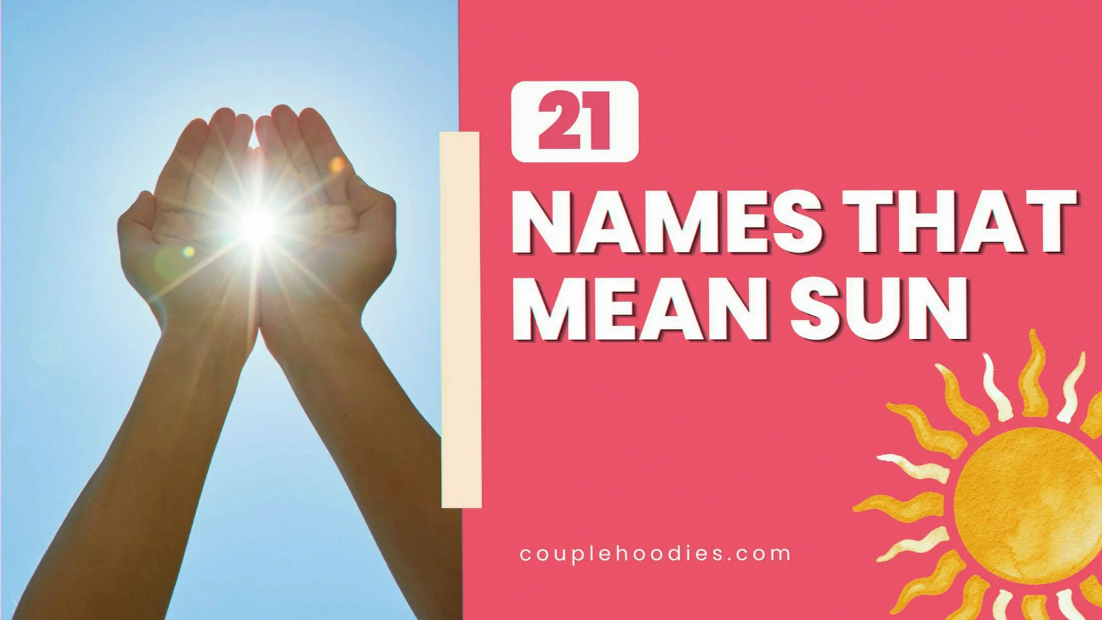 Names That Mean Sun
