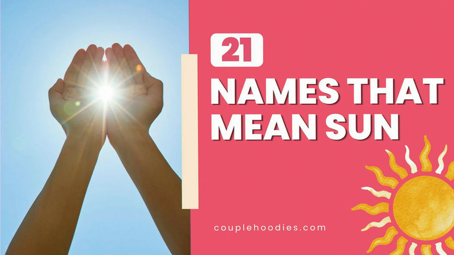 Names That Mean Sun