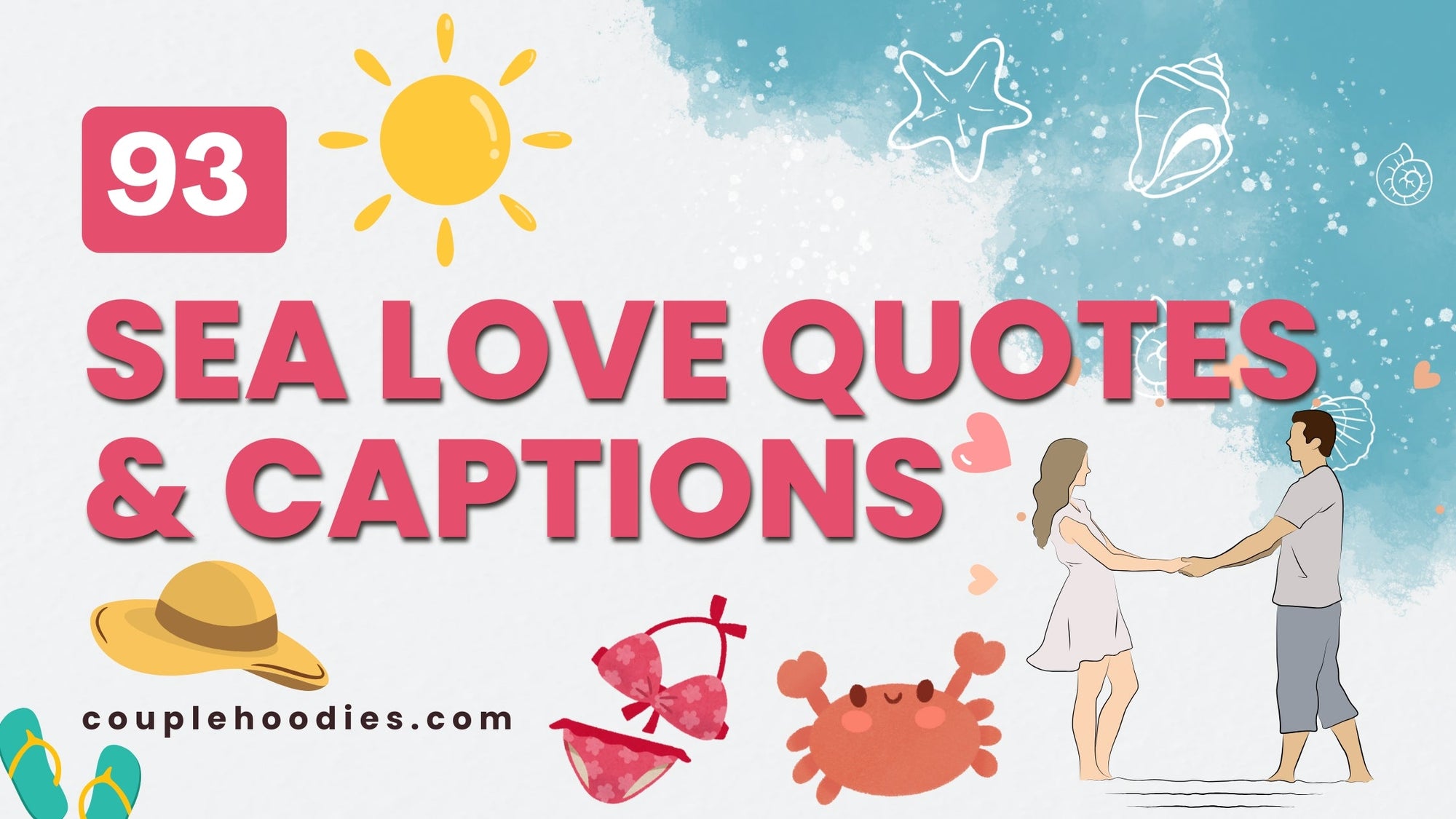 Sea Love Quotes and Captions for Couples & Beach Romance
