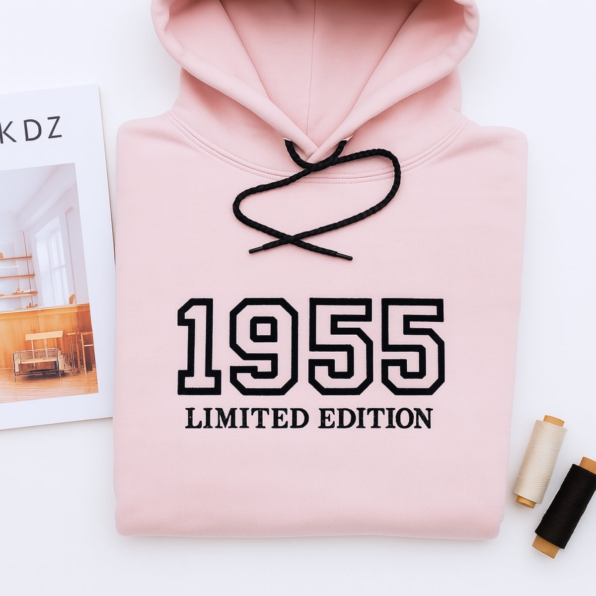Sweats à capuche assortis brodés personnalisés avec ange et chat démon pour couples